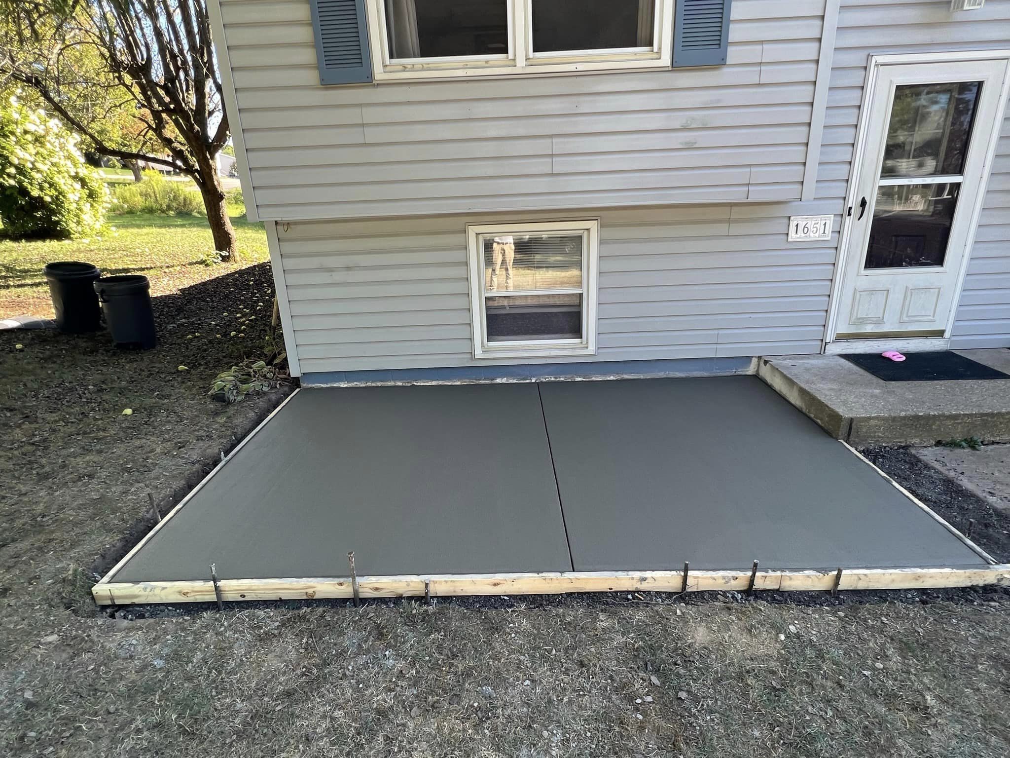 concrete driveway and patio installation services in Northeast, PA