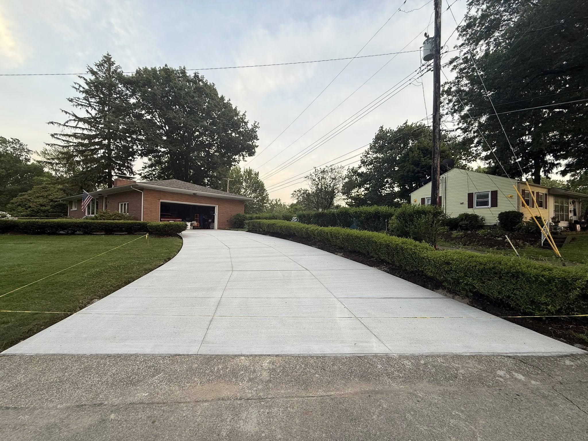 concrete driveway and patio installation services in Fairview, PA